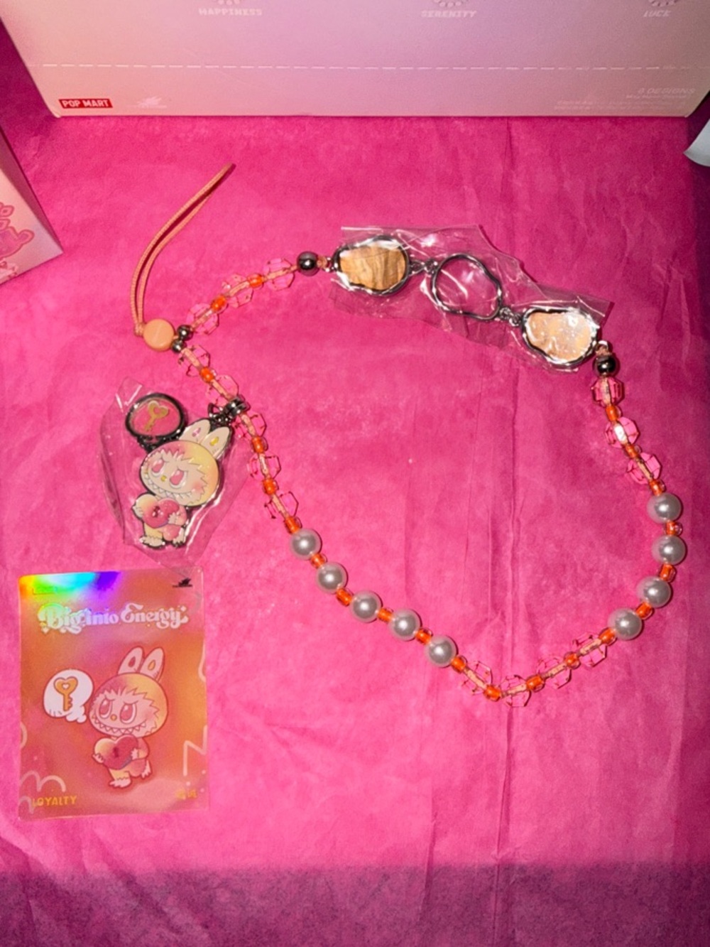 🧡 POP MART Monsters BIE Phone Charm LOYALTY 🧡